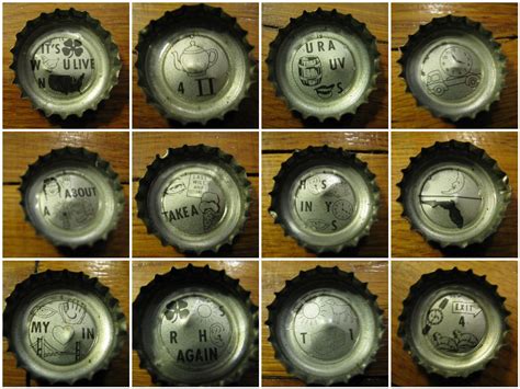 9 bottle caps become 8|12 (Bottle Cap) Rebus'es .